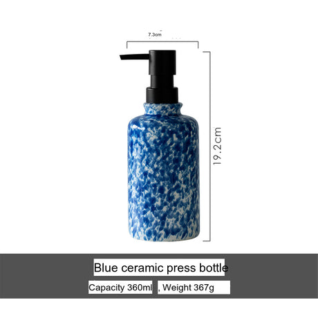 TIANRUN Marcellus Elegant Ceramic Shower Gel & Shampoo Bottle from TIANRUN