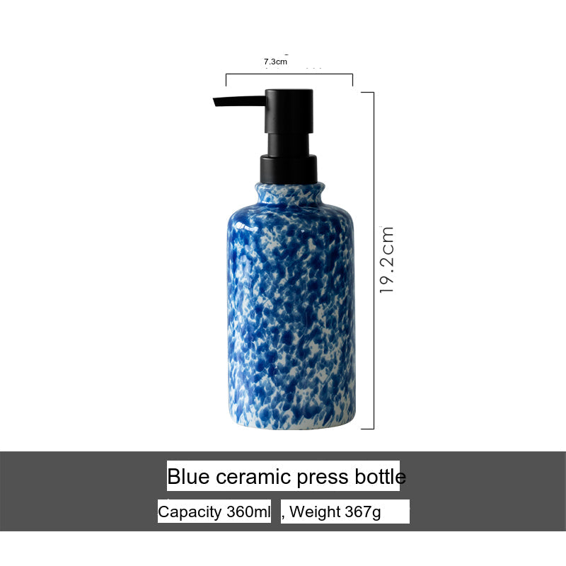 TIANRUN Marcellus Elegant Ceramic Shower Gel & Shampoo Bottle from TIANRUN