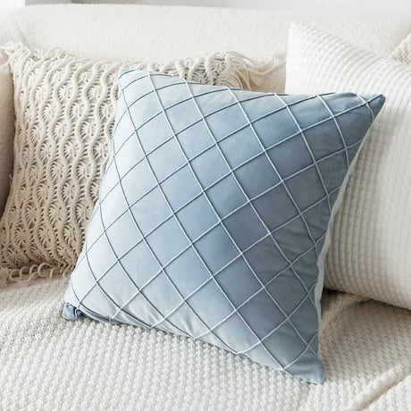 YOULI Astrid Cozy Plush Flowered Pillow Case from YOULI
