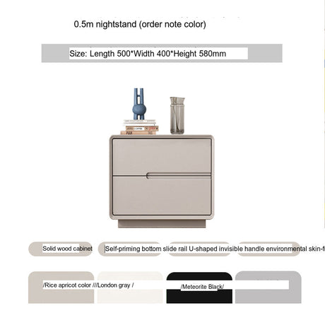 LINYUE Alaric Italian Solid Wood Eight-Drawer Storage Cabinet from LINYUE