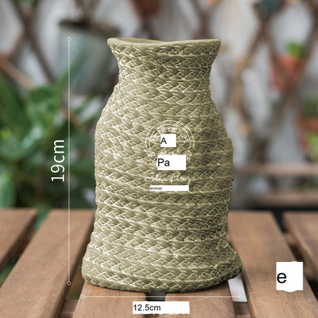 JUHAN Nizami Elegant Textured Flower Pot Cloth Bag from JUHAN