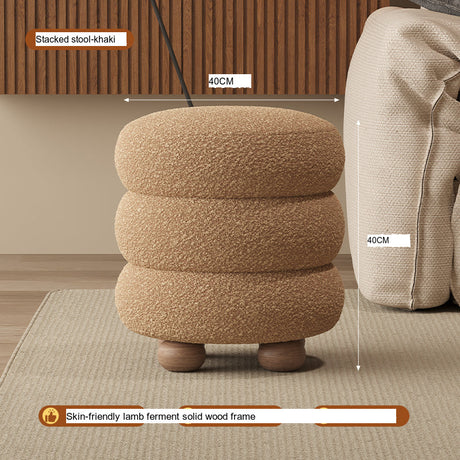 FANMINGDI Tashkent Elegant Upholstery Makeup Stool from FANMINGDI