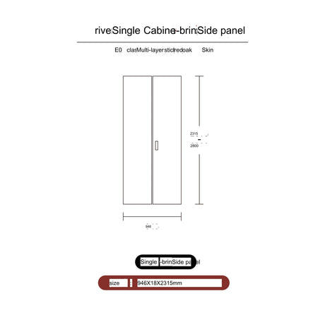 TELLS Akihiro Stylish Sliding Door Wardrobe from TELLS