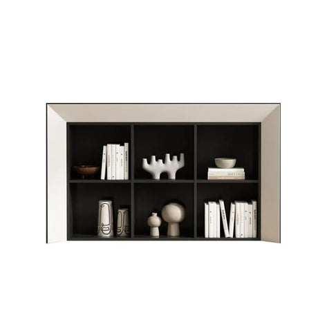 LINYUE Isla French Cream Style Fireplace Bookshelf from LINYUE
