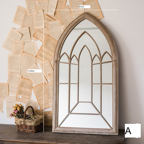JUHAN Tamsin Elegant Vintage Floor Mirror from JUHAN