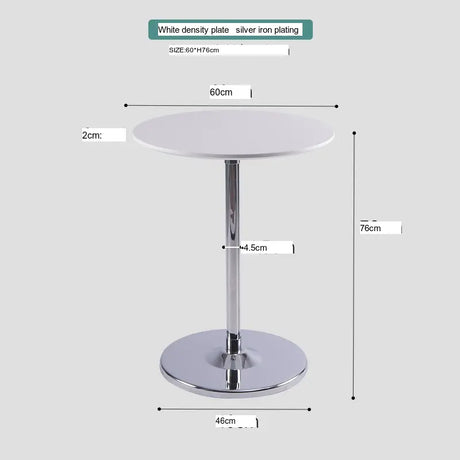 ABOUT WHITE Lysander Minimalist Northern European Round Table from ABOUT WHITE