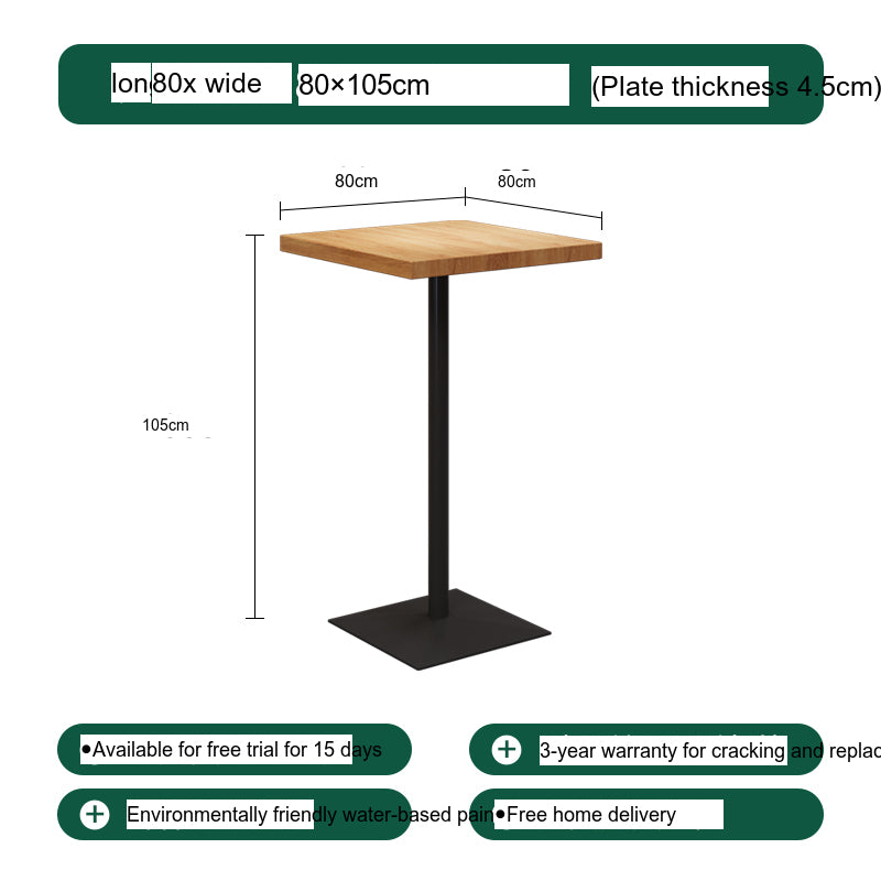 WEIMEI Lucia Rustic Industrial Bar Table from WEIMEI