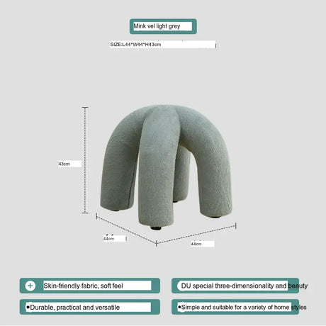 ABOUT WHITE Seville Creative Soft Furniture Sofa Stool Octopus Bench from ABOUT WHITE