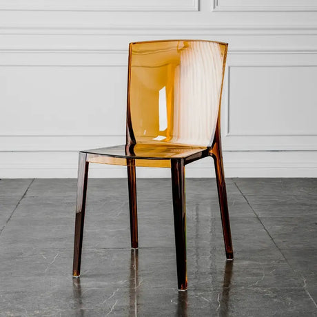 ABOUT WHITE Elowen Transparent Acrylic Dining Chair from ABOUT WHITE