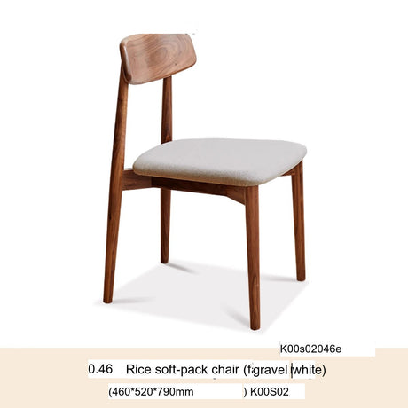 GENJI Harukaze Elegant Solid Wood Dining Chair from GENJI