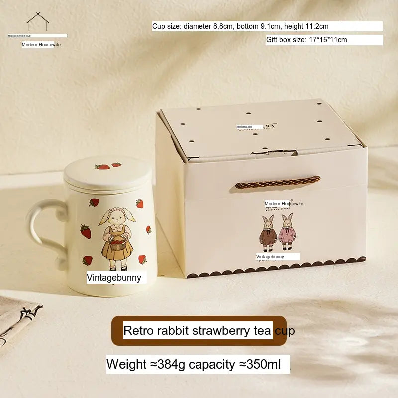 MH Amaya Elegant Ceramic Teacup Gift Set from MH