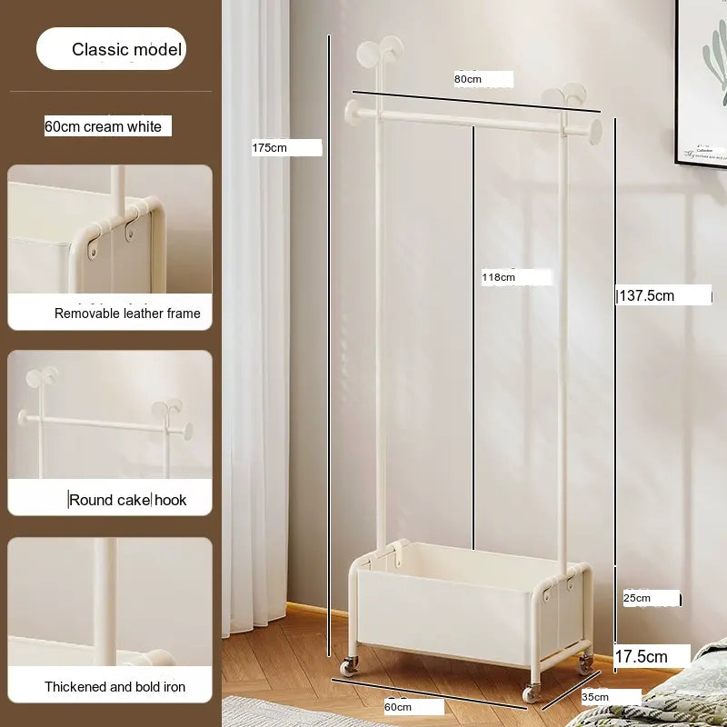 XIMIKA Lisboa Elegant Smooth Velvet Cream Trench Coat Hanger from XIMIKA