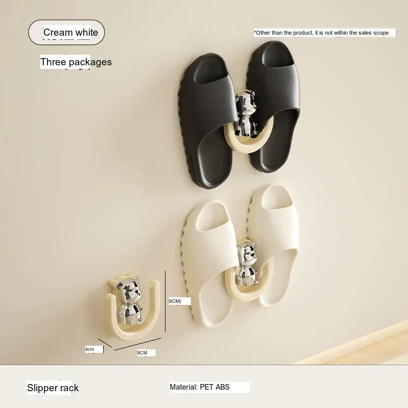 MANDELA Seraphina Versatile Space-Saving Bathroom Slipper Rack. from MANDELA