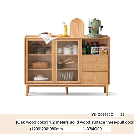 GENJI Hiroshi Sleek Wooden Storage Kitchen Cabinet from GENJI