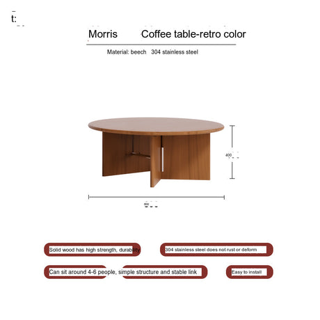 TELLS Alhambra Compact Retro Bauhaus Coffee Table from TELLS