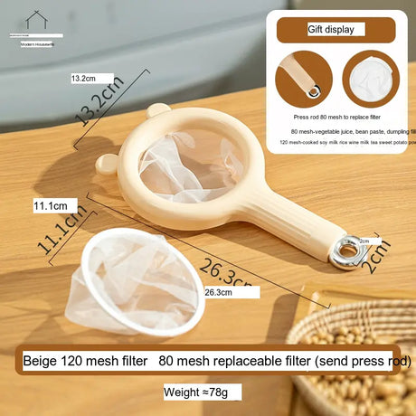 MH Isadora Sleek Filtering Kitchen Sieve from MH