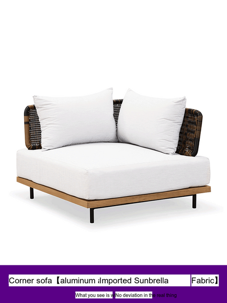 ZIYE Celestine Cozy Scandinavian Natural Sofa from ZIYE