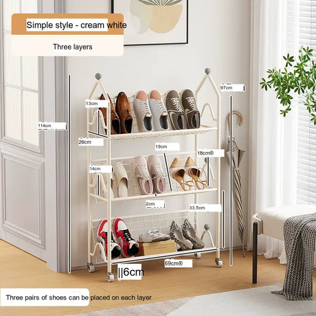 XIMIKA Kenzo Compact Multi-Layer Shoe Rack from XIMIKA