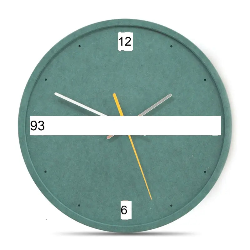MANDELA Elysium Sleek Minimalist Silent Clock from MANDELA
