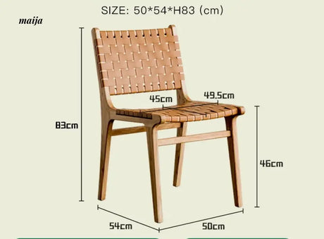 LAZYSPACE Lily Retro Saddle Chair from LAZYSPACE