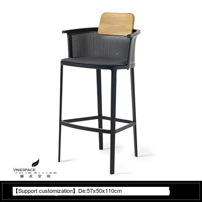 RATTAN SPACE Santiago Waterproof Sun-Resistant Three-Piece Balcony Set from RATTAN SPACE
