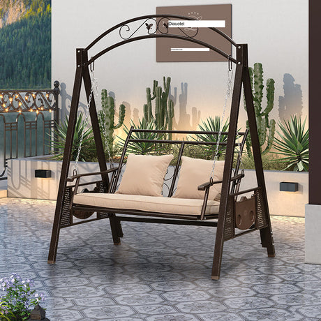 ZIYE Kaori Cozy Outdoor Swing Rocker from ZIYE