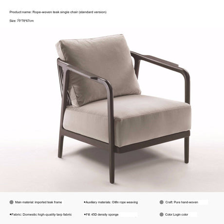 DIME GARDEN Emory Elegant Rattan Sofa Outdoor from DIME GARDEN
