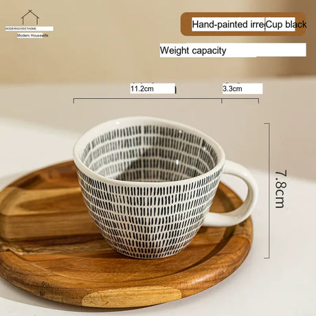 MH Esmeralda Chic Elegant Ceramic Coffee Cup from MH