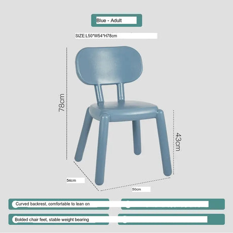 ABOUT WHITE Hanae Stylish Red Plastic Dining Chair from ABOUT WHITE
