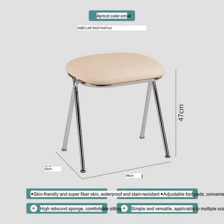 ABOUT WHITE Yensu Minimalist Nordic Shoe Stool from ABOUT WHITE