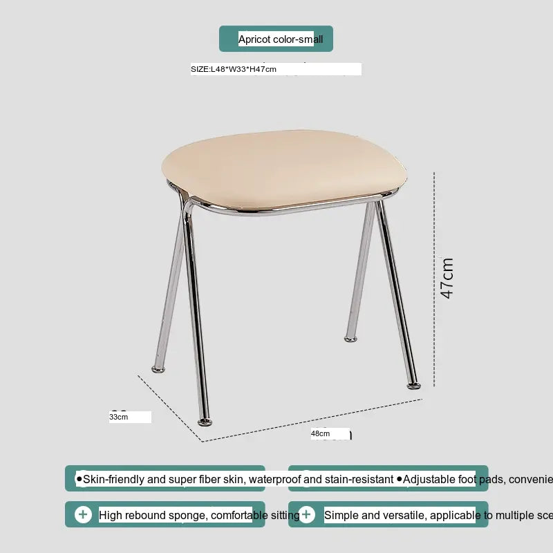 ABOUT WHITE Yensu Minimalist Nordic Shoe Stool from ABOUT WHITE