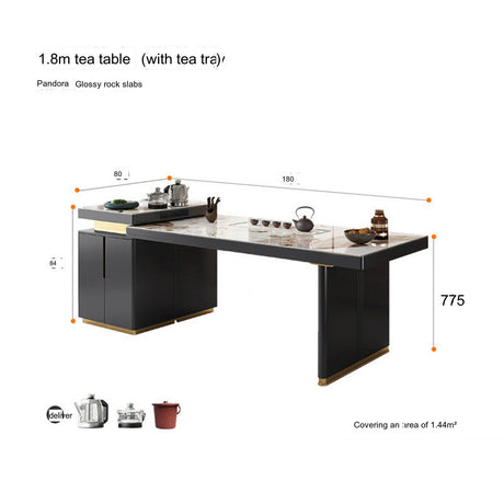 QUANMU Santiago Elegant Modern Tea Table Set from QUANMU