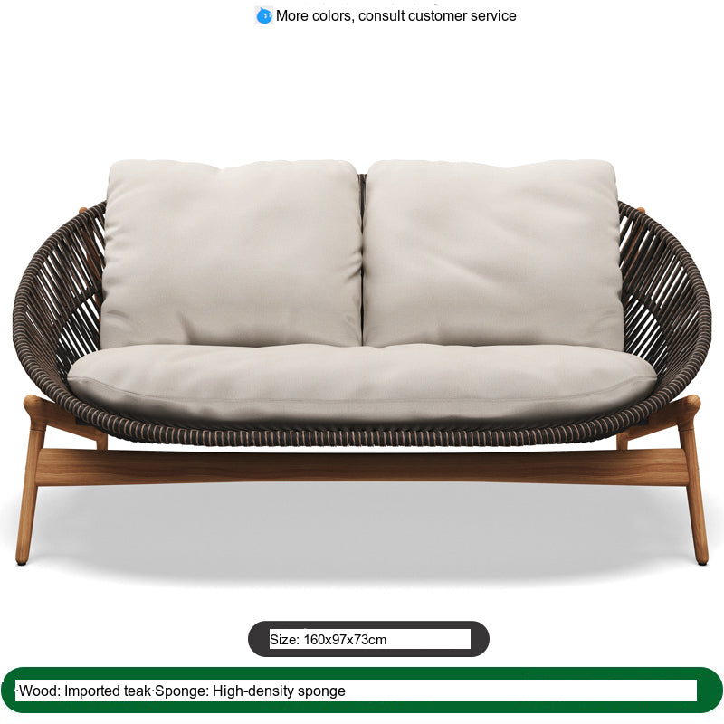 DIME GARDEN Valois Waterproof Sunscreen Outdoor Sofa from DIME GARDEN