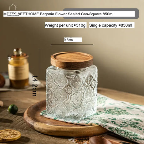 MH Zephyra Elegant Airtight Storage Jar from MH