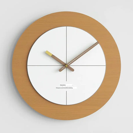 MANDELA Elysia Sleek Minimalist Luxury Wall Clock from MANDELA