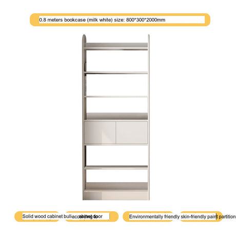 LINYUE Orion Solid Wood Customizable Wall Bookcase from LINYUE