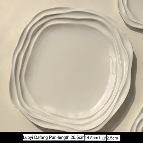 LIVETAI Seraphina French Wave Exquisite Ceramic Tableware from LIVETAI