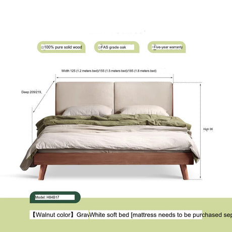 GENJI Kintsugi Elegant Scandinavian Design Natural Wood Double Modern Furniture from GENJI