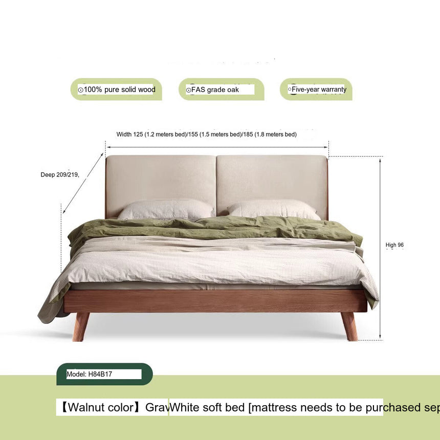GENJI Kintsugi Elegant Scandinavian Design Natural Wood Double Modern Furniture from GENJI