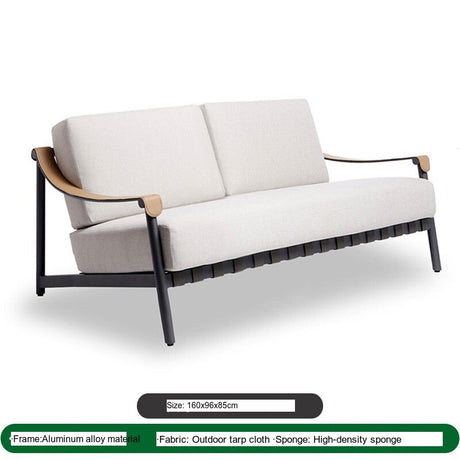 DIME GARDEN Isolde Deluxe Rainproof Rattan Outdoor Lounge Set from DIME GARDEN