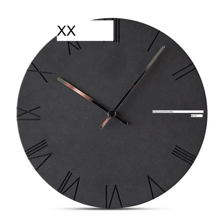 MANDELA Marlowe Modern Minimalist Family Hanging Clock from MANDELA