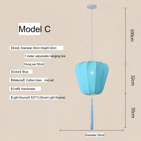 BOJI Kiyomi Vintage Soft Glow Ceiling Lamp from BOJI