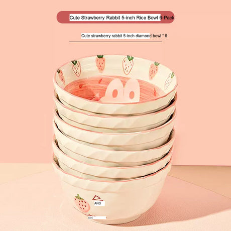 MOSE Cute Strawberry Tableware Set from MOSE