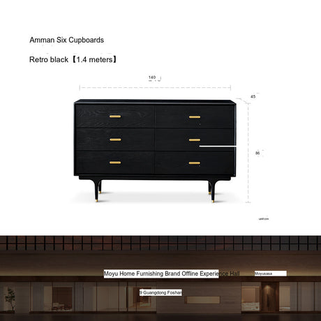 MOYU Aisling Elegant Colorful Dipping Storage Cabinet from MOYU