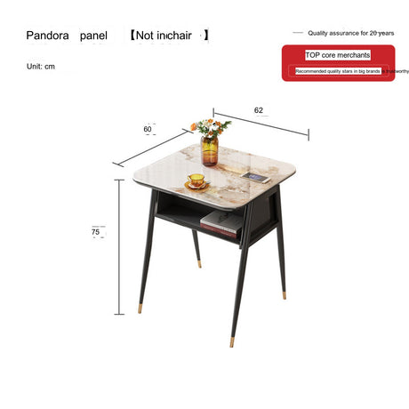 QUANMU Isolde Contemporary Light Luxury Balcony Table Set from QUANMU