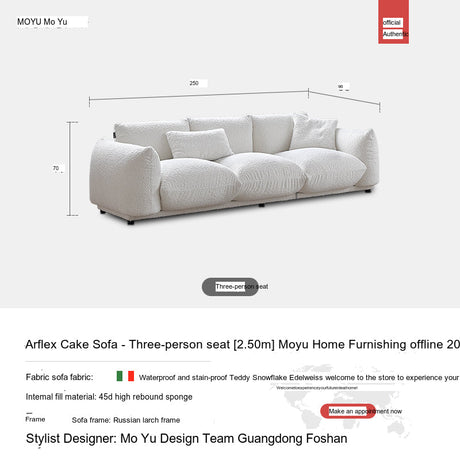 MOYU Lichtenstein Chic Designer Sofa from MOYU