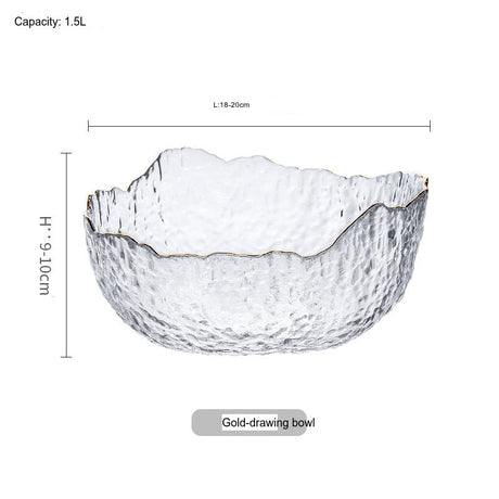 TIANRUN Mariposa Chic Modern Living Room Coffee Table Fruit Bowl from TIANRUN