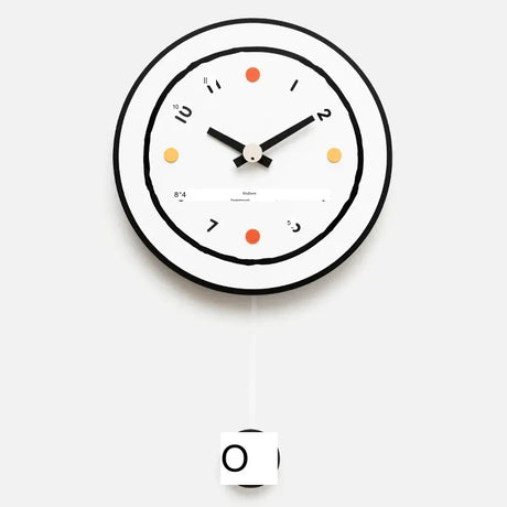 MANDELA Azura Minimalist Wall Clock - Modern, Artistic, Simple from MANDELA