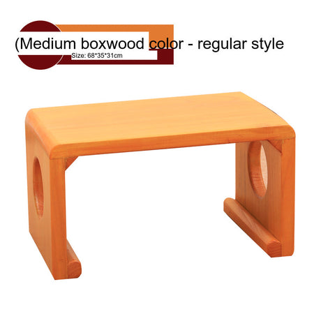 PAULOWNIA Seville Rustic Antique Bay Window Balcony TaTa Coffee Table from PAULOWNIA