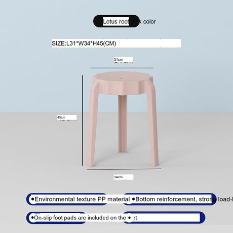 THOUGHTS Aisling Durable Lightweight Round Stool from THOUGHTS